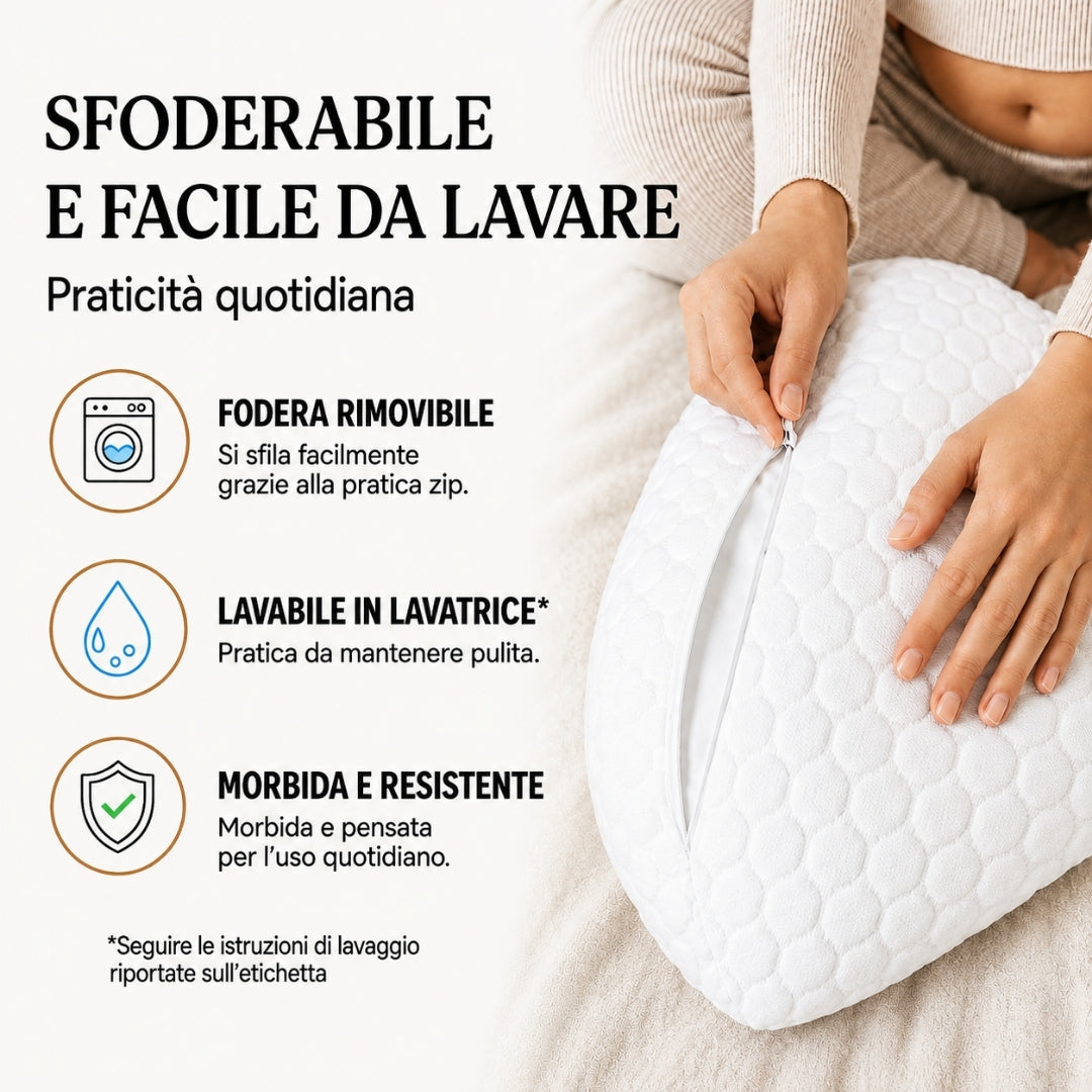 Lumi Nest™ — Cuscino di sostegno per la gravidanza