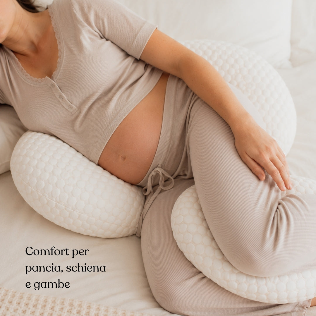 Lumi Nest™ — Cuscino di sostegno per la gravidanza