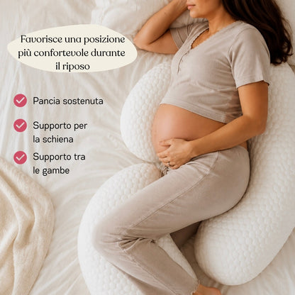 Lumi Nest™ — Cuscino di sostegno per la gravidanza