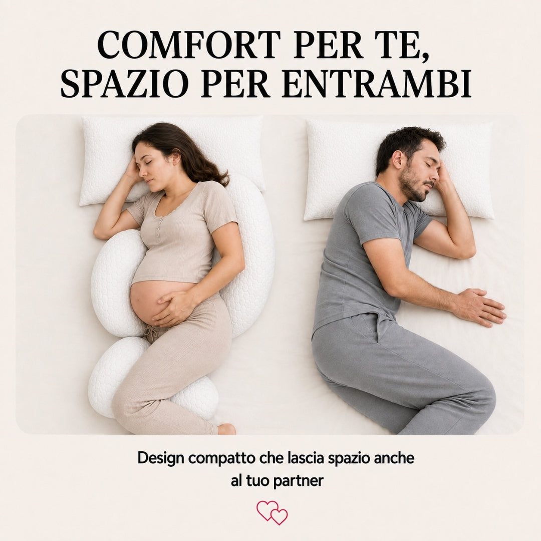 Lumi Nest™ — Cuscino di sostegno per la gravidanza